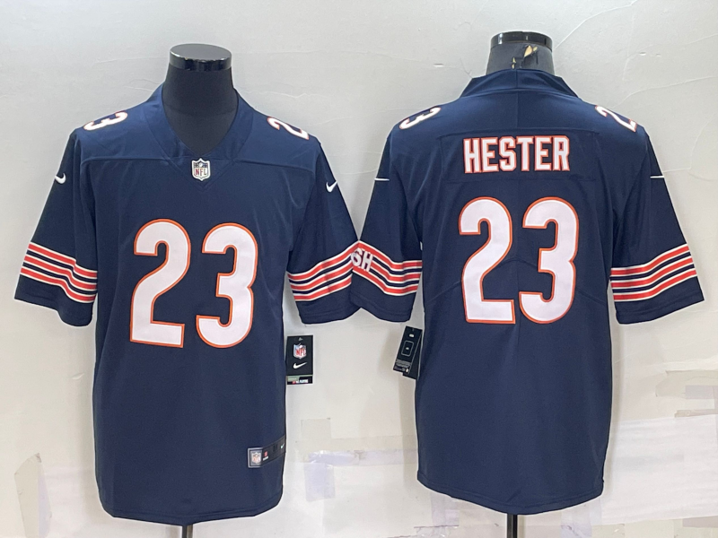 Men's Chicago Bears Devin Hester #23 Navy Jersey